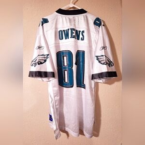 NFL Philadelphia Eagles Terrell Owens#81 Throwback Reebok Jersey Size XL